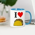 thumbnail image 3 of CafePress - I Heart Taco Mug - 11 oz Ceramic Mug - Novelty Coffee Tea Cup, 3 of 4