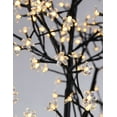 thumbnail image 2 of Lightshare 8 Feet Cherry Blossom City Tree, 600 LED Lights, Warm White, 2 of 3