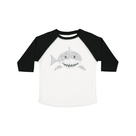 

Inktastic Cute Distressed Gray Shark Gift Toddler Boy or Toddler Girl T-Shirt