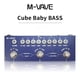 thumbnail image 1 of Bajo Pedal de Efeito Multi Delay M-vave Cube-Baby Azul, 1 of 7