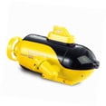 thumbnail image 4 of TFixol Yellow Mini RC Submarine with 4-Way Control, USB Charging, 6m Range, 5+ Min Playtime, 9.8cm Size, Plastic Build, 3.7V Battery Included, 4 of 6