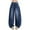 Blue, variant on Womens Baggy Barrel Jeans Casual Boyfriend High Rise Wide Leg Denim Trendy Pants