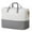 Gray-430, variant on Large Capacity Wardrobe Storage Bag, 5 Compartment, Fabric, Collapsible, for Travel, Home Organization, Space Saver