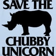 thumbnail image 2 of CafePress - Save The Chubby Unicorn Baby Light Bodysuit - Baby Light Bodysuit, Size Newborn - 24 Months, 2 of 4