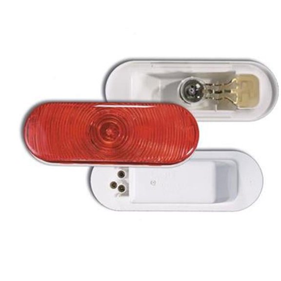 52892 Tail Light Assembly Red Lens