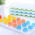 thumbnail image 2 of Molde para cubitos de hielo Zhivalor 4 Moldes de Silicona con Tapa y Clip Sin BPA, 2 of 5