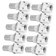 thumbnail image 4 of 10 piezas Conector BNC montaje en PCB Blanco 90 grados Bling Bling adaptador 2P BNCQ9, 4 of 12