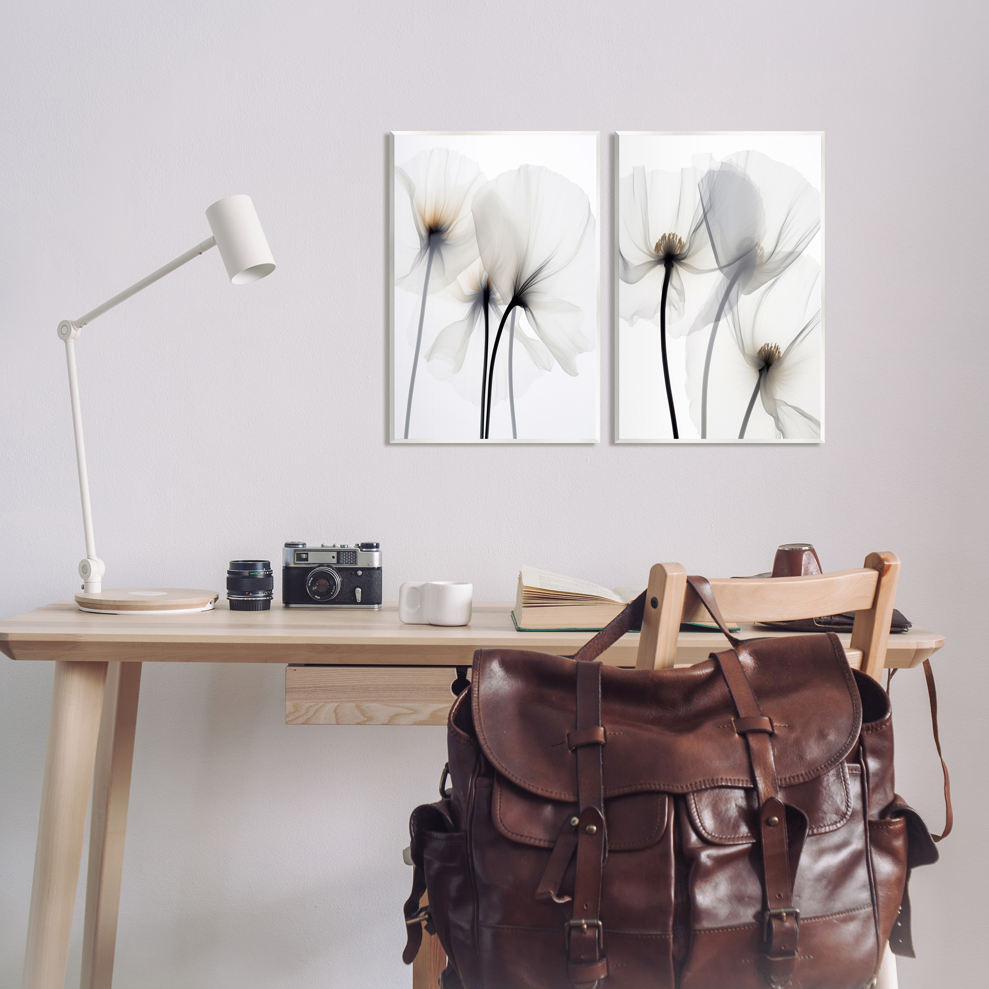 Stupell Industries White Flower Photography Botanical & Floral Photography Unframed Art Print Wall Art, 13 x 19