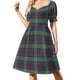 thumbnail image 3 of Vestido Mod de los años 60 - Vestido rosa de manga corta vestido de mujer elegante de lujo Vestidos de noche largos de lujo 2025 para mujer, 3 of 7