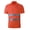 A-Orange409, variant on High-Visibility Reflective Polo Shirts for Men Short-Sleeve Industrial Work Safety Uniforms