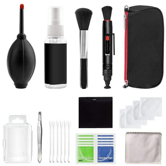 Camera Maintenance Bundles Digital Camera Sensors Cleaning Gear with Precisions Air Duster and Soft Brush for Hobbyists