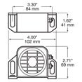 thumbnail image 2 of Alarma de Reversa Peterson 780 97dB 12-24V, 2 of 2