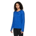 thumbnail image 2 of Reebok Women's and Women's Plus Legacy Core Knit Performance Long Sleeve T-Shirt, Sizes XS-4X, 2 of 6