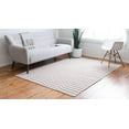 thumbnail image 3 of Rugs.com Georgia Collection Rug – 2' x 3' Taupe Flatweave Rug Perfect For Living Rooms, Large Dining Rooms, Open Floorplans, 3 of 9