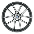 thumbnail image 3 of Beyern Ritz 17X8 5X120 15Et 74.1Cb Gloss Gunmetal W/ Brushed Face Wheel, 3 of 3