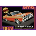 thumbnail image 1 of 1969 Ford Torino Cobra Fastback (AMT1217) 1:25 Scale Car Plastic Model Kit, 1 of 5