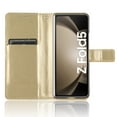 thumbnail image 5 of for Samsung Galaxy Z Fold 5 Case, Galaxy Z Fold 5 Wallet Case with S Pen Holder Card Holder Kickstand Magnetic PU Leather Flip Case Wallet for Samsung Galaxy Z Fold 5 5G, Gold, 5 of 7
