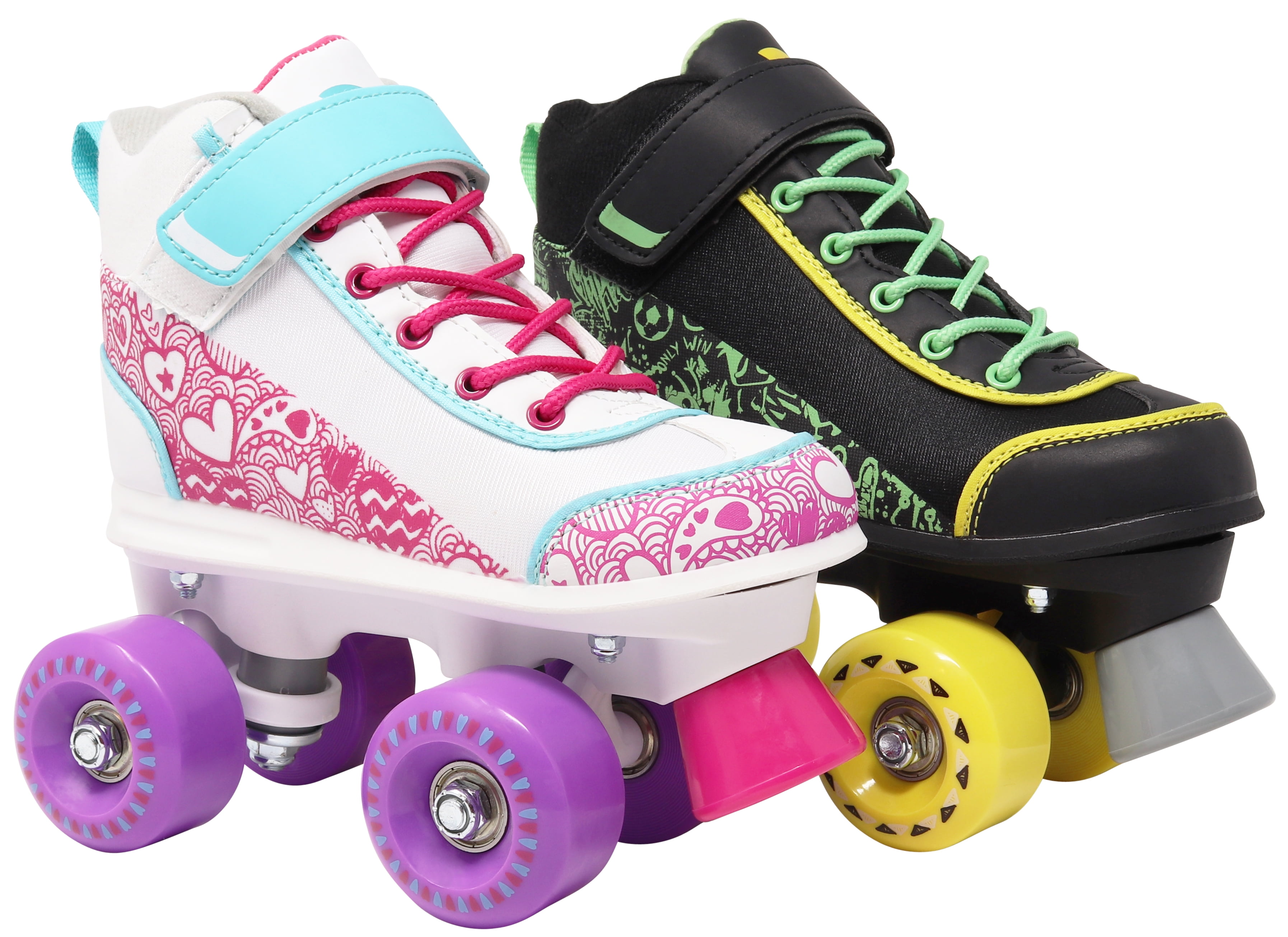 Roller Derby Girls Pixie Adjustable Fashion Roller Skates Small 12-2 NEW IN BOX 