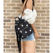 Kate Spade Chelsea The Little Better Nylon Mini Backpack Black Multi Apple
