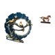 thumbnail image 5 of Escultura de caballo de resina, adorno artístico para sala de estar, escritorio, estantería, decoración del hogar, artesanía coleccionable, muebles de, 5 of 8