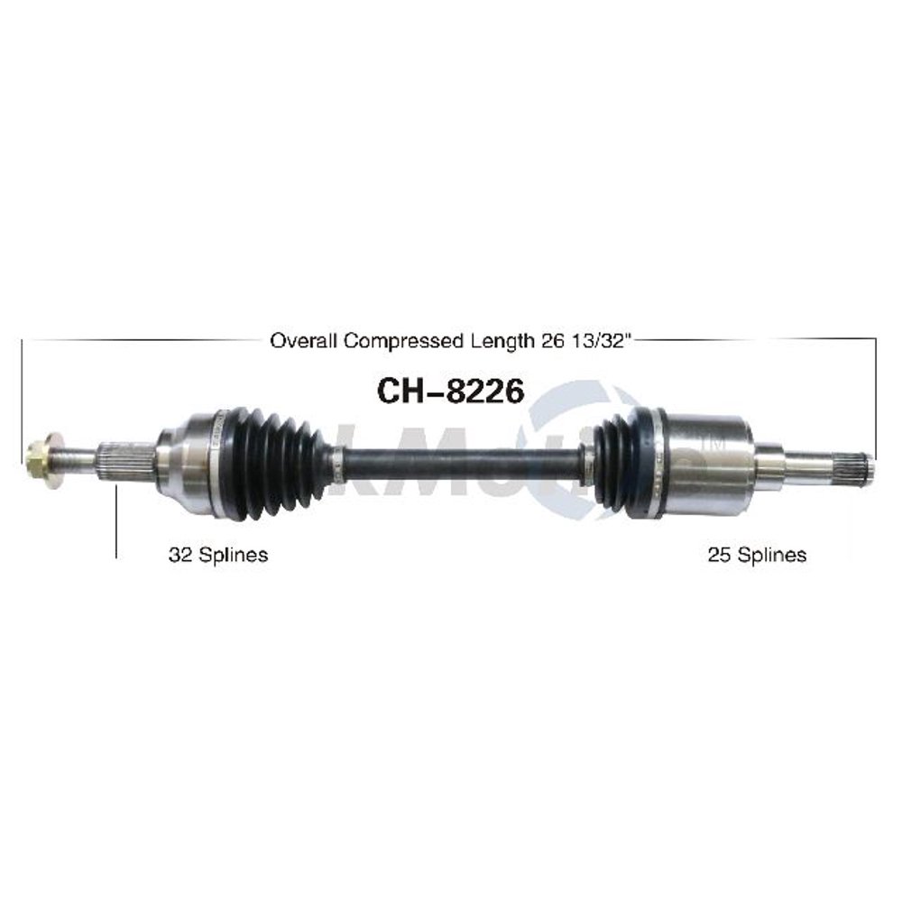 OE Replacement for 20082010 Dodge Grand Caravan Front Left CV Axle