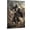 Frame-style, variant on Templar Knight Canvas Wall Art Crusader Warrior Picture Medieval Battle Scene Artwork for Living Room Bedroom Home Office Decor Historical Fantasy Print