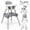 Gray, variant on Furnibear 4-in-1 Convertible Multi-Use Baby Dining Throne with Cushion, Gray