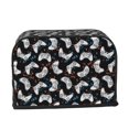 thumbnail image 2 of Yiaed Game Print Two Slice Bread Machine Cover, Universal Size Kitchen Appliance Cover for Bread Machine,Bread Machine Cover, 2 of 7