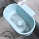 thumbnail image 3 of Injueey Cesta eficiente para colador de fregadero de cocina, fácil limpieza y mantenimiento, colador de drenaje para fregadero de cocina Organizadores de utensilios de cocina azul claro, 3 of 6