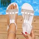 thumbnail image 1 of WILLBEST Sandalias Ortopédicas Para Mujer Sandalias De Mujer Para Uso Casual Y Vacacional Diseño Elegante Cuña Cómoda Transpirable Con Cierre Para Aventuras De Verano, 1 of 9