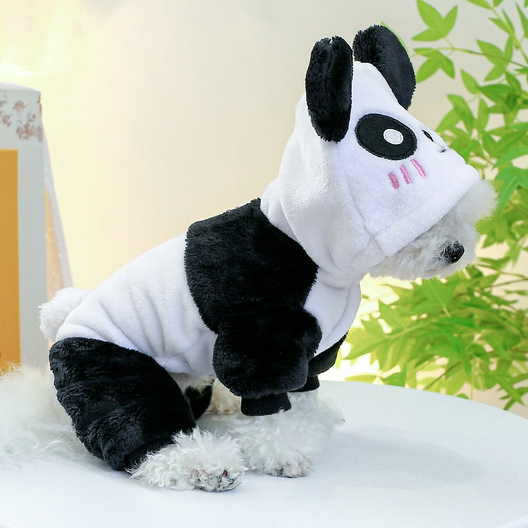 Panda dog sweater sales