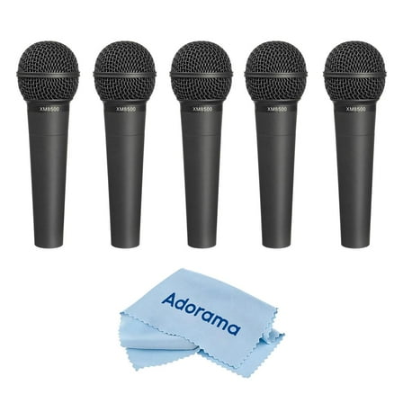 Behringer 5 Pack ULTRAVOICE XM8500 Dynamic Cardioid Vocal Microphone