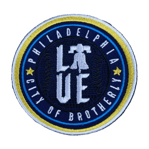 Phillies City Connect Jersey Patch City of Brotherly Love Patch Philadelphia 3”