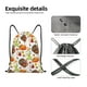 thumbnail image 4 of Fotbe Bolsa Mochila con Cordón Estampada, Bolsa de Gimnasio Deportiva, Bolsa Cinch, Bolsa con Cordón para Hombres y Mujeres-Medium, 4 of 6