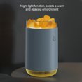 thumbnail image 3 of 3 in 1 Aroma Diffuser Humidifier with Salt Lamp 6 Colors Changing LEDs Night Light 260ml USB Powered Air Purifier for Home Office, 3 of 7