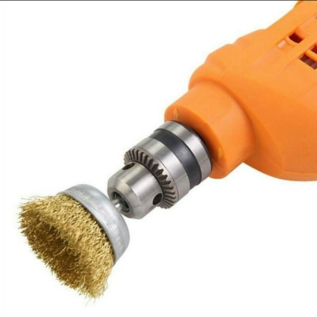 

6pcs Crimped Wire Wheel Cup Brush Set 1/4 6 Pieces For DeWalt Makita & SKIL Electric Drill