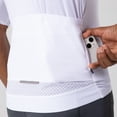thumbnail image 4 of Maillot de ciclismo para hombre y mujer, ropa transpirable para bicicleta de montaña, secado rápido, camiseta de ciclismo de carretera con dobladillo MITI de Italia, 4 of 5