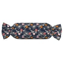 Wukai Hawaiian Style Print Candy Pillow Cylindrical Pillows Sofa Pillow Neck Hand Support Pillows Including Insert Lumbar Pillows