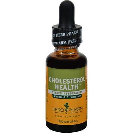 Herb Pharm Healthy Cholesterol Tonic Compound Liquid Herbal Extract - 1 fl (Best Herbs For Cholesterol)