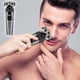 thumbnail image 2 of Navaja para barba Lingke 8806 de tres hojas, tres en uno, para hombre, lavable, con carga USB, 2 of 4