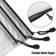 thumbnail image 2 of 18Pcs Mesh Zipper Pouch Document Bag, 8 Assorted Size, Waterproof Plastic Zip File Folders, Multipurpose for Office,Home, 2 of 5