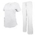 thumbnail image 6 of NATURAL UNIFORMS Womens STRETCH SCRUB SET With V-NECK TOP, 6 of 6