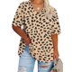 thumbnail image 2 of Camisetas de Cuello en V Mujeres de Manga Corta Sobredimensionada Impresa Camiseta Interior de Verano, Top Deportivo para el Uso Casual, 2 of 4