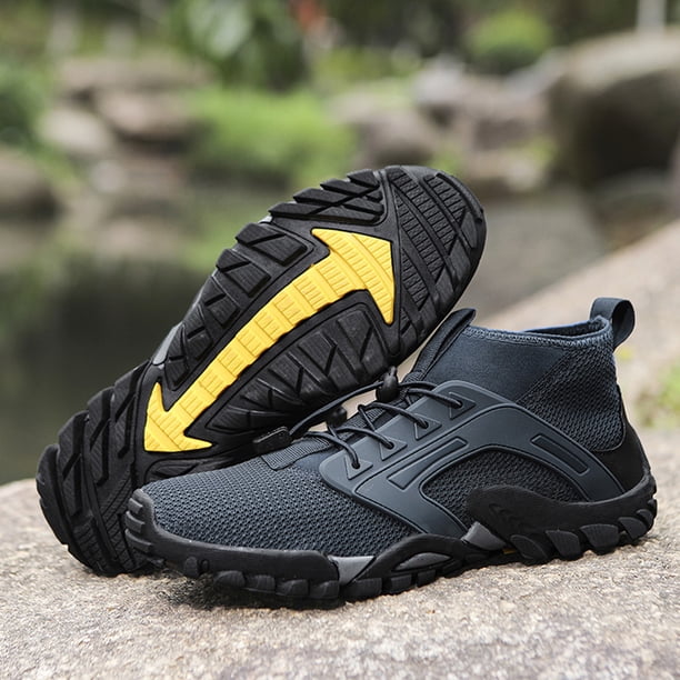 Zapatos de Senderismo Antideslizantes Zapatos de Correr para Hombre Talla Grande (Azul Oscuro 42) DQrwqpou Tenis De Mujer Tenis De Hombre