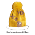 thumbnail image 2 of Winter Cable Knitted Pom Beanie Hat,Kids Hat, 2 of 5