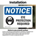 thumbnail image 3 of (2 Pack) Eye Protection Required Sign, 3 of 7