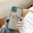 thumbnail image 1 of Line Art Sketch Flower Girl Funda protectora para teléfono para iPhone 12 11 13 14 Pro MAX X XS XR SE 2 6s 7 8 Plus Funda dura translúcida Tan Jianjun unisex, 1 of 2