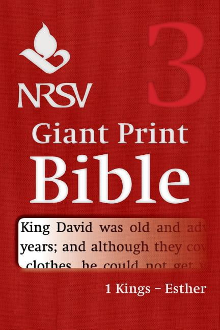 nrsv-giant-print-bible-volume-3-1-kings-esther-paperback