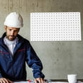 thumbnail image 3 of KAKOWELY Wall Pegboard Panel Pegboard Rack Garage Storage Panel Peg Board Pack Panel,20.47"X12.01"X0.59", 3 of 5