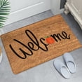 thumbnail image 6 of Rojia Halloween Theme Mat, Halloween Door Mat Home Decorations, Non-Slip Pumpkin Welcome Doormat for Front Door, Indoor Outdoor Fall Rug for Home Kitchen Floor Halloween Decor, 16 X 24 Inch, 6 of 8